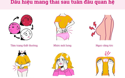 Có thai tuần đầu nên lưu ý những gì?