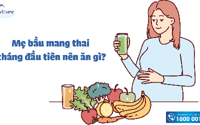 Mang thai tháng đầu mẹ cần chú ý những gì?