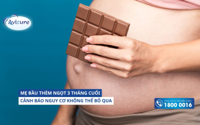 Mẹ bầu thèm ngọt 3 tháng cuối cảnh báo nguy cơ không thể bỏ qua