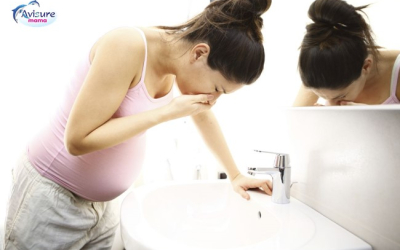 Nhọc nhằn bà bầu ốm nghén 