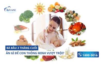 Bật mí mẹ bầu 3 tháng cuối ăn gì để con thông minh vượt trội?