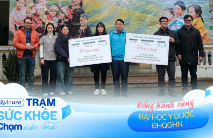 Cùng Trạm sức khỏe Avisure gieo ấm áp tại xã Lao Chải, Tuyên Quang