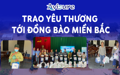 Cùng Avisure trao yêu thương tới Đồng bào miền Bắc 