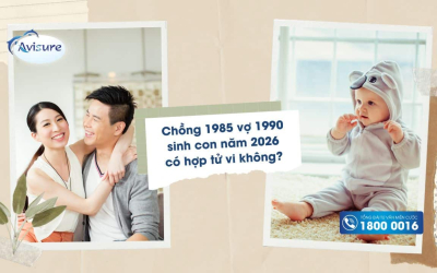 Chồng 1985 vợ 1990 sinh con năm 2026 có hợp tử vi không?