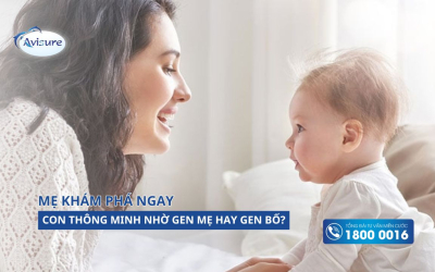 Con thông minh nhờ gen mẹ hay gen bố? Mẹ khám phá ngay