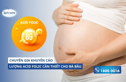 Lượng acid folic cần thiết cho bà bầu là bao nhiêu? Chuyên gia khuyến cáo
