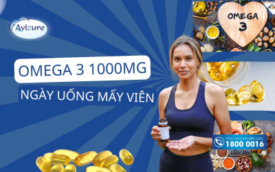 Omega 3 1000mg/ngày uống mấy viên? Hướng dẫn liều dùng chuẩn và an toàn