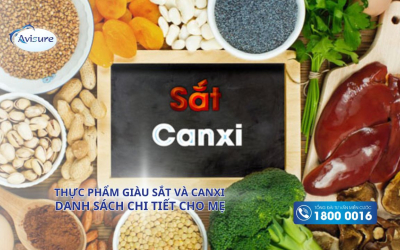 Sắt và canxi có nhiều trong thực phẩm nào? Danh sách chi tiết cho mẹ