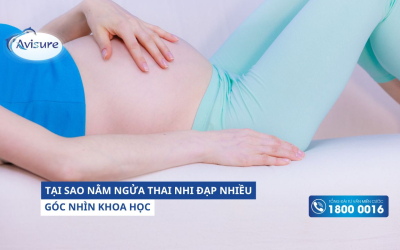 Tại sao nằm ngửa thai nhi đạp nhiều hơn bình thường?
