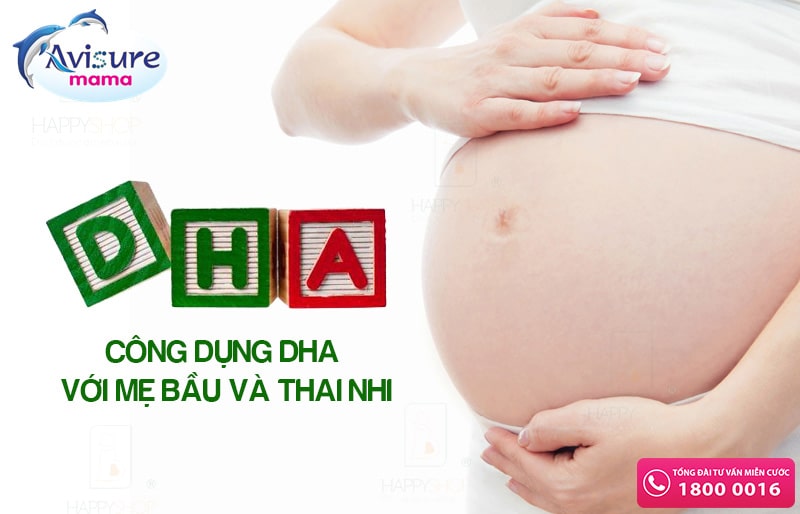 Tầm quan trong của uống thuốc DHA cho bà bầu