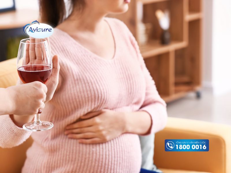 28 điều kiêng kỵ khi mang thai 3 tháng đầu - Kiêng rượu bia