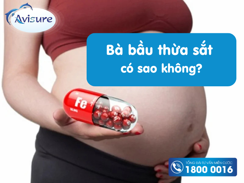 Bà bầu bổ sung thừa sắt có thể gây mệt mỏi, táo bón