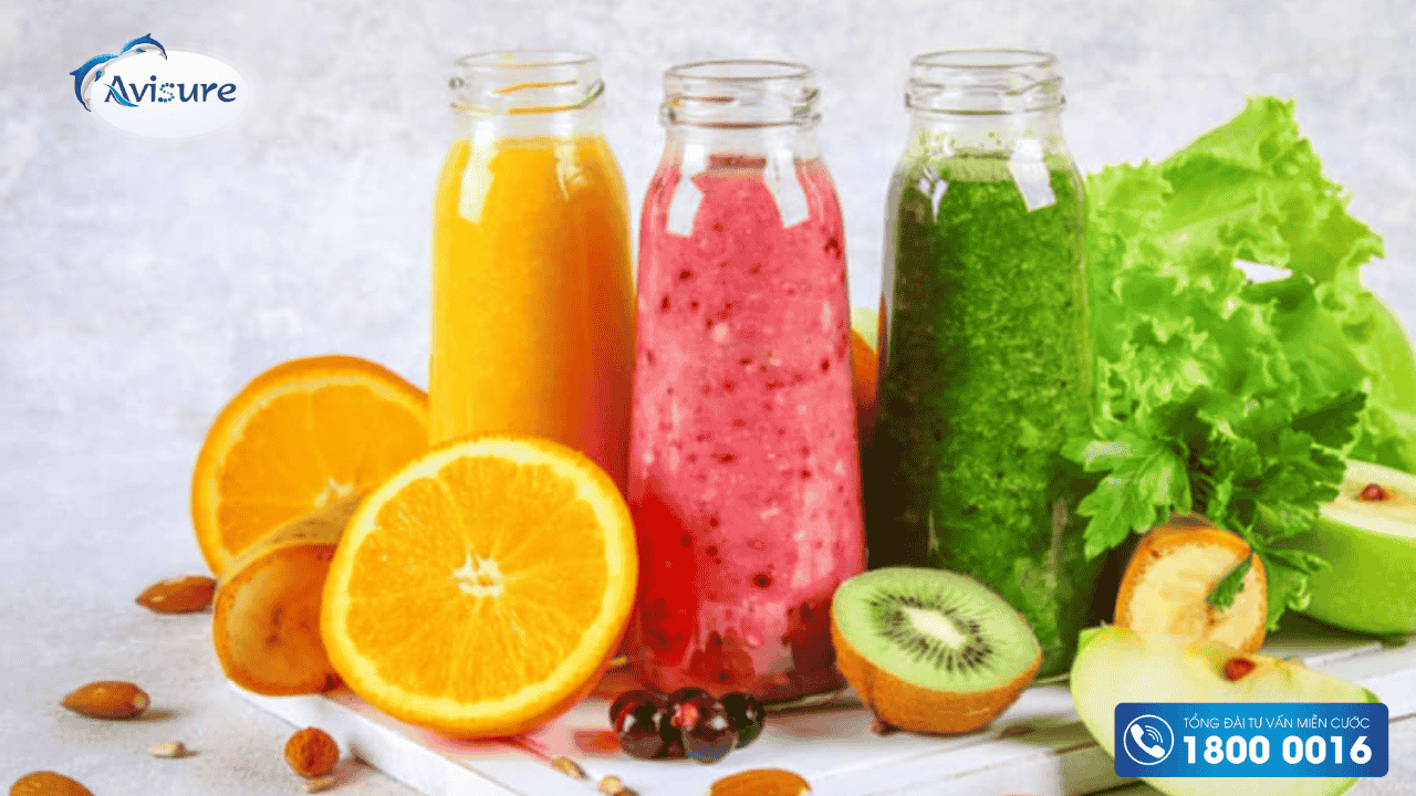 Những lợi ích của nước ép đối với sức khoẻ của bà bầu