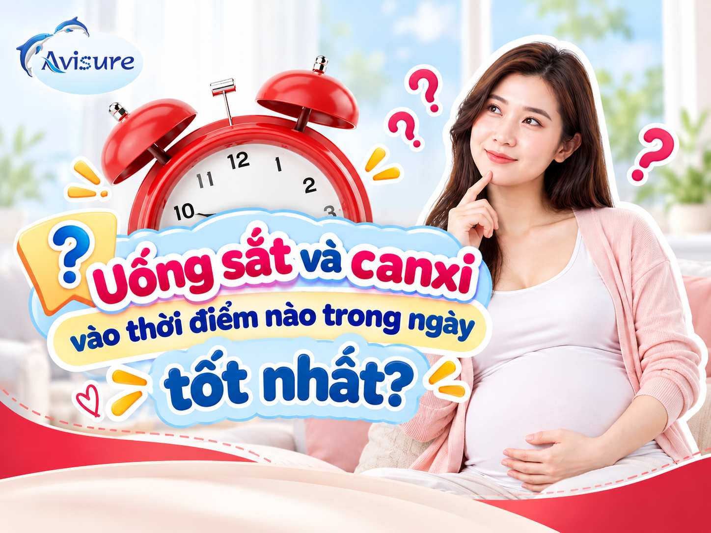 Uống sắt và canxi vào thời điểm nào trong ngày là tốt nhất
