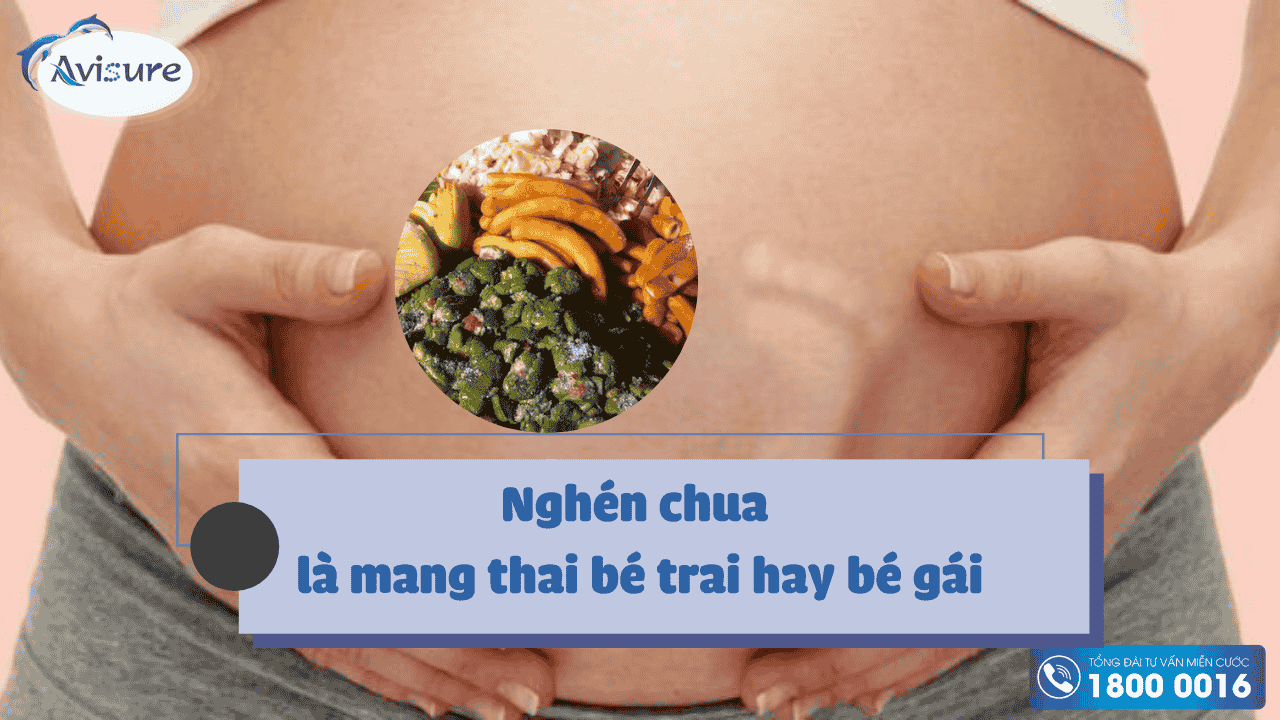 Mẹ bầu nghén chua là con trai hay con gái