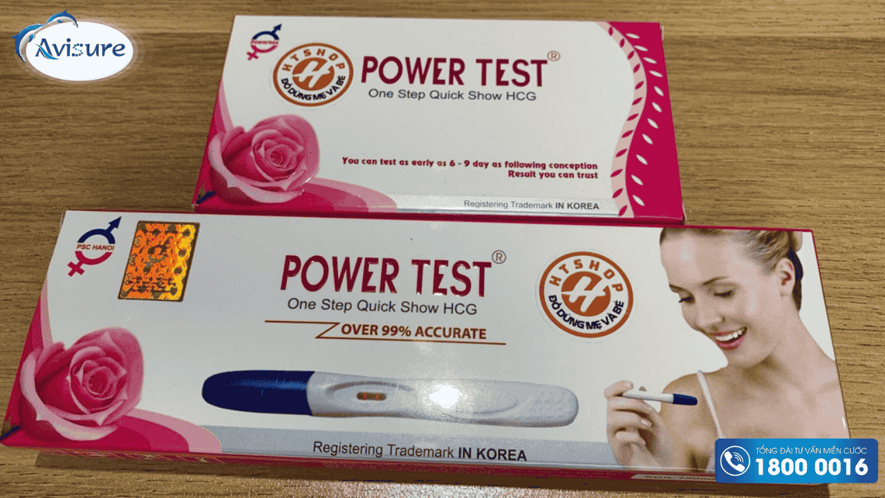 Bút thử thai của Hàn Power test