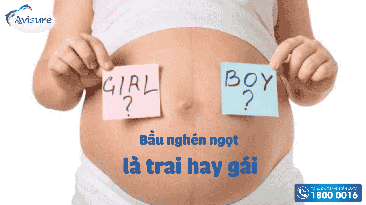 Nghén ngọt bầu con trai hay gái