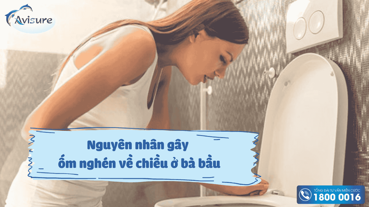 Nguyên nhân gây ốm nghén ở bà bầu về chiều