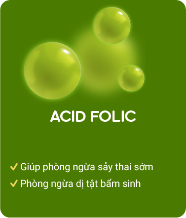 axit folic cho bà bầu