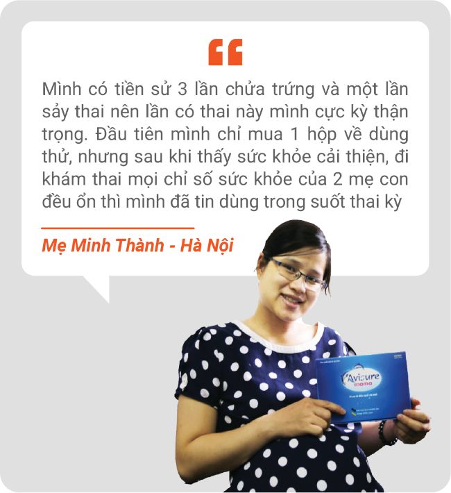 Feedback mẹ bầu minh thành