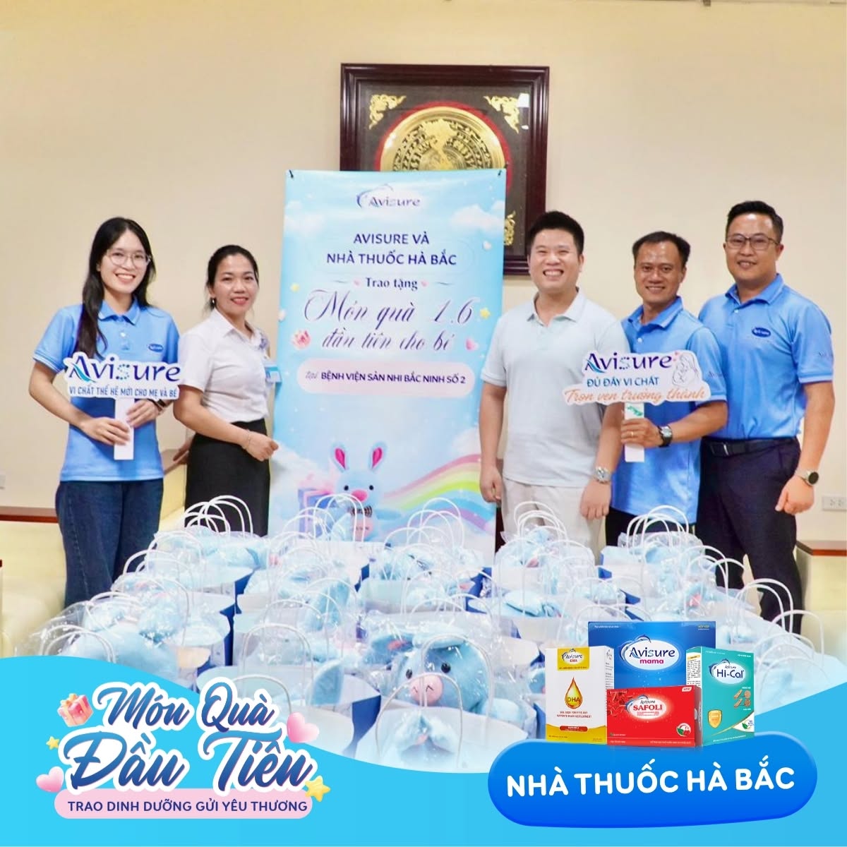 Chuỗi hoạt động cho sự kiện món quà đầu tiên tại nhà thuốc Hà Bắc