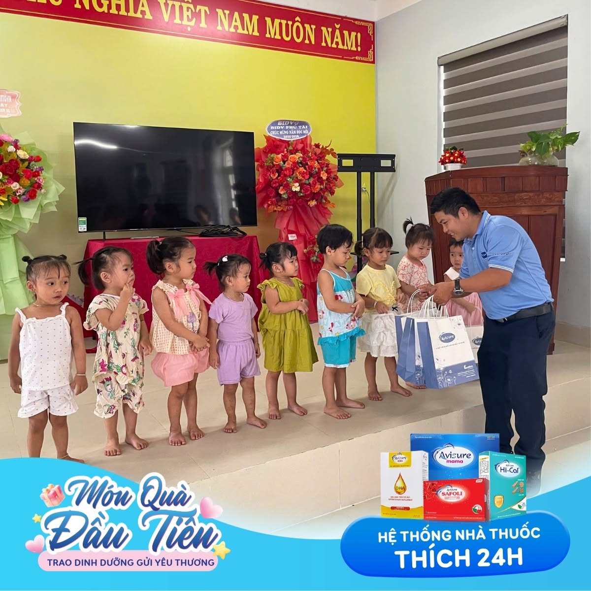 Những món quà nhỏ trao gửi vì sức khoẻ trẻ em Việt