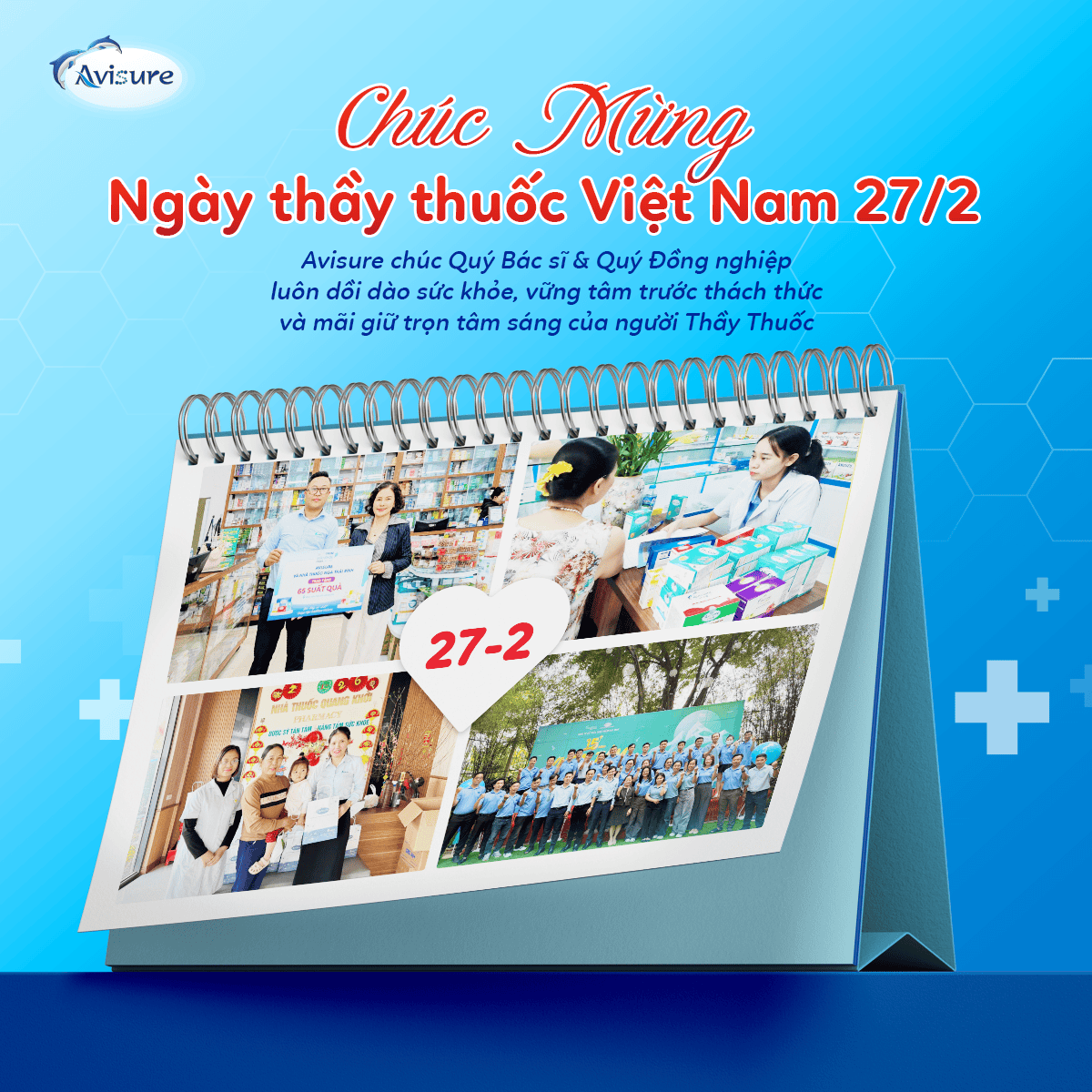 avisure chúc mừng ngày thầy thuốc việt nam 27/2