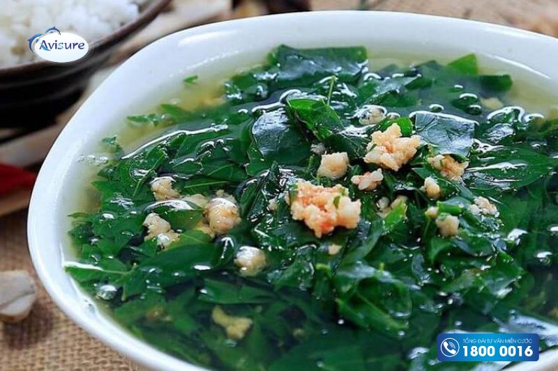 bầu tháng đầu kiêng gì kiêng rau ngót
