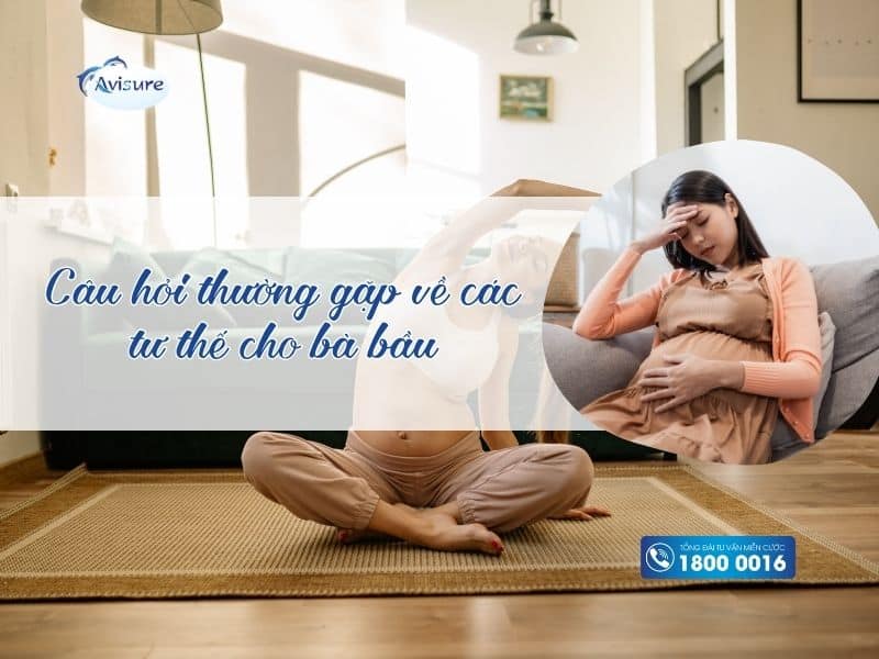 Câu hỏi thường gặp về các tư thế cho mẹ bầu