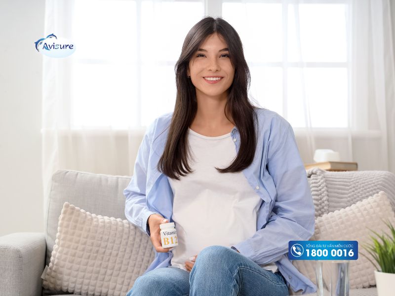 Cung cấp Vitamin B12 giúp giảm mệt mỏi khi mang thai 3 tháng đầu