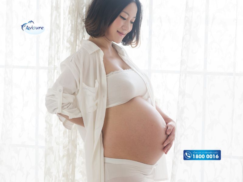 Dấu hiệu mang thai đôi 1 trai 1 gái - Kích thước bụng bầu to hơn