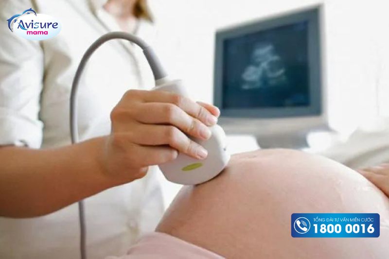 Dấu hiệu thiếu ối 3 tháng giữa là đỉnh tử cung thấp
