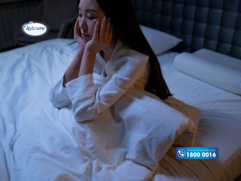 Mất ngủ ban đêm là một trong số nguyên nhân xuất hiện nghén ngủ