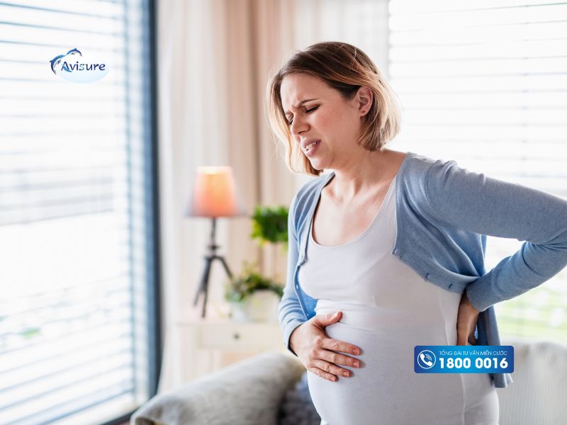Bầu 35 tuần đau bụng râm râm cảnh báo điều gì?