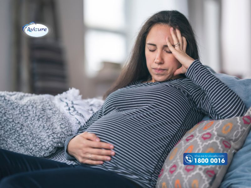 Nguyên nhân nghén lạnh do mẹ bầu quá mệt mỏi