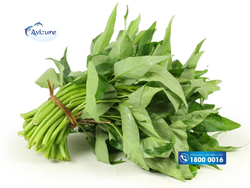 Những loại rau tốt cho bà bầu 3 tháng đầu có rau muống