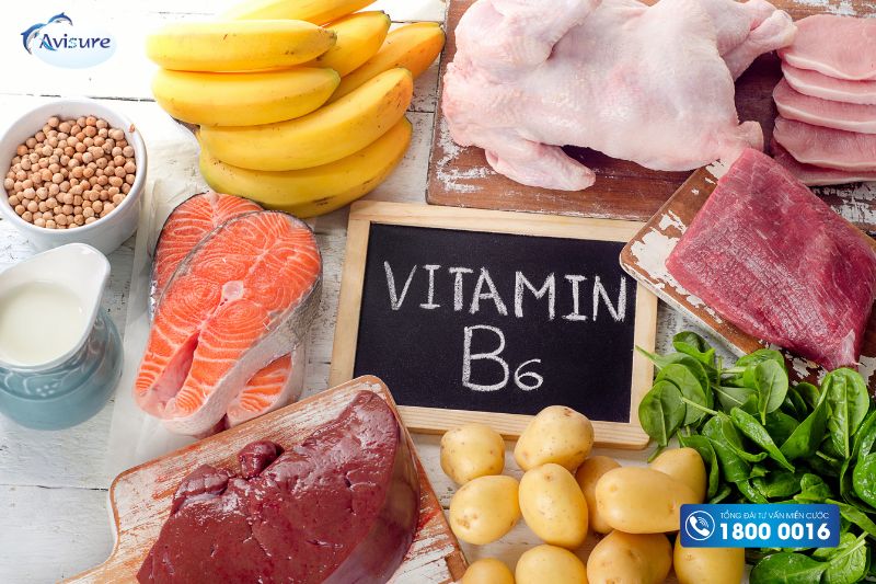 thực phẩm giàu vitamin b6 cho bà bầu
