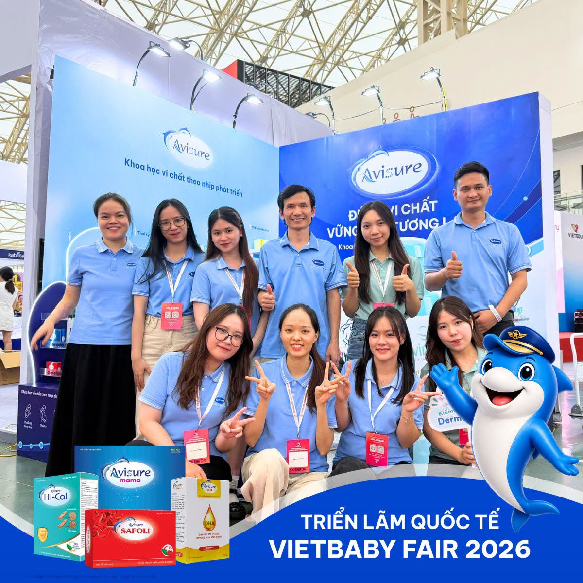 Hành trình 4 ngày ý nghĩa của Avisure tại Vietbaby fair Hanoi 2026