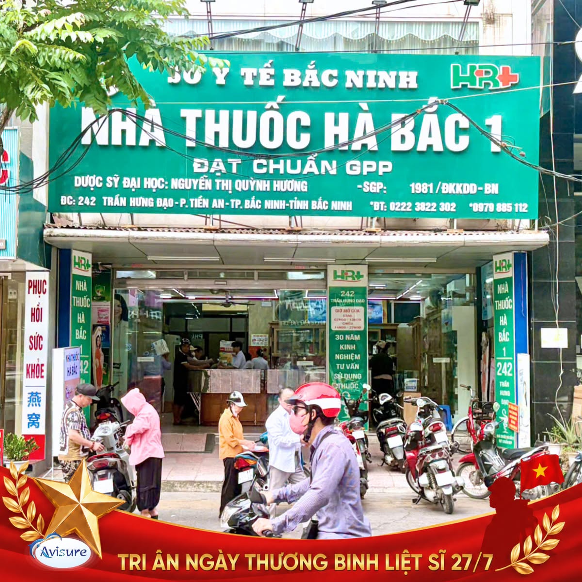 Nhà thuốc Hà Bắc - Đối tác uy tín, lâu năm của nhãn hàng Avisure