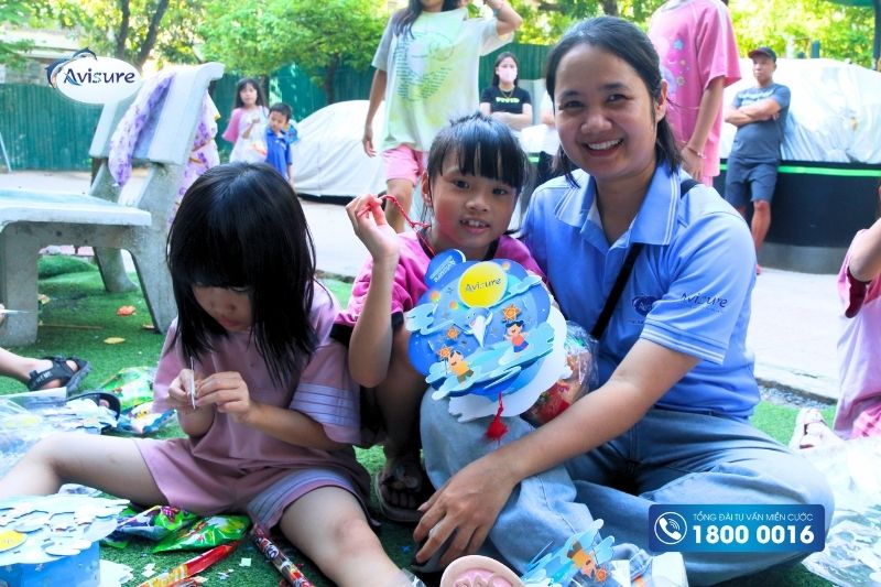 trung thu avisure tại trung tâm bảo trợ