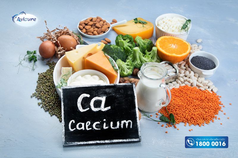 uống canxi đúng cách từ thực phẩm