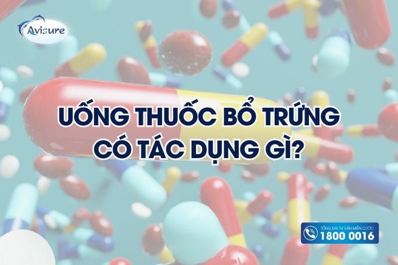 uống thuốc bổ trứng có tác dụng gì